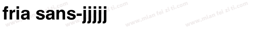 fria sans字体转换
